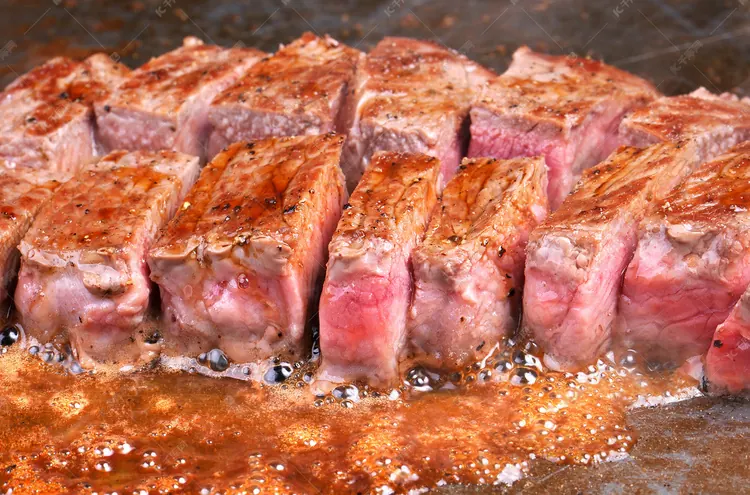 Fried rice and steak with flames Fried rice and steak with flames – hibachi at home party photo